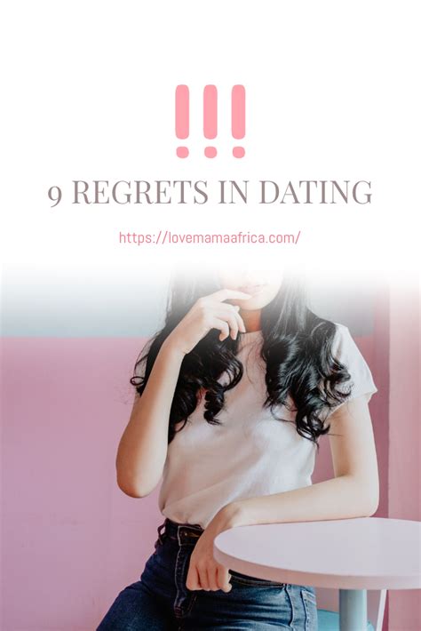 dating regrets